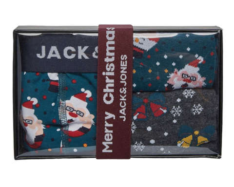 Jack & jones boxer kousen kerstmis boys 12180130