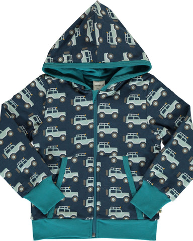 Maxomorra cardigan hoodie jeep adventure