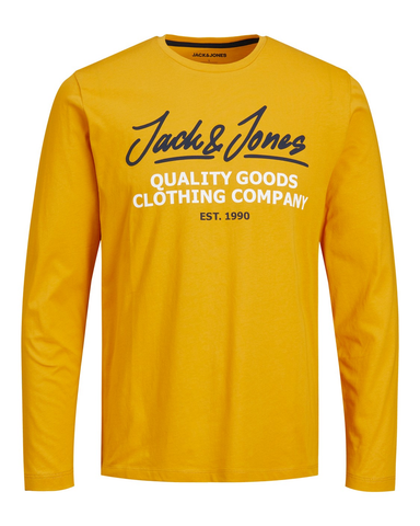 jack jones longsleeve junior 12190318 Golden Orange