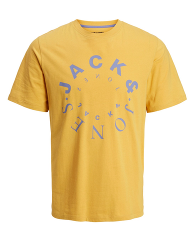 jack and Jones t-shirt geel junior 12243428