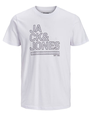 jack and jones tshirt wit 12168805