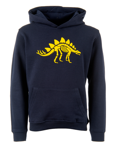 stones and bones sweater hoodie blauw Florida STEGOSAUR navy