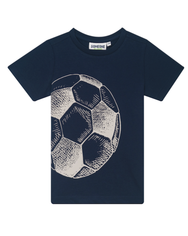 Jongens t-shirt voetbal- Someone