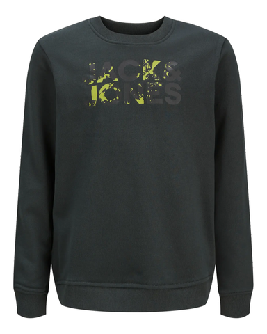 jack and jones sweater jongen 12276568 groen