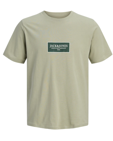 jack and jones t-shirt groen jongen 12292341
