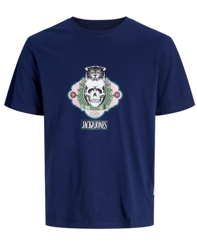 jack and jones t-shirt jongen blauw 12284128
