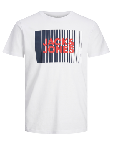 jack and jones t-shirt vanaf 3 jaar wit