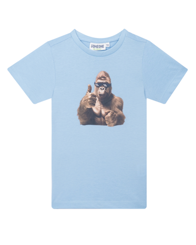 Jongens t-shirt aap - Someone