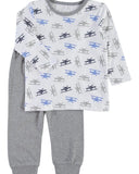 Pyjama "vliegtuigjes wit"