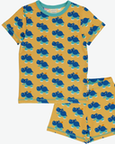 Maxomorra pyjama HIPPO geel