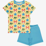 Maxomorra pyjama krab schildpad BEACH BUDDIES