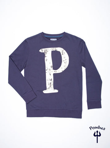 Pontus sweater blauw P