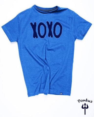 Pontus t-shirt blauw xoxo navy