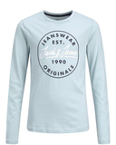 jack jones long sleeve junior 12190318 Winter Sky