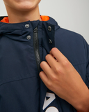 jack & jones junior jas 12213773 kap blauw