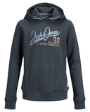 jack and jones hoodie blauw junior 12178701 Ombre Blue