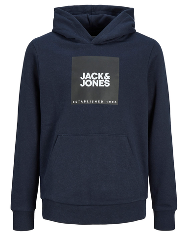 jack and jones junior hoodie blauw 12216390