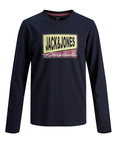 jack and jones junior long sleeve blauw 12194593 navy blazer