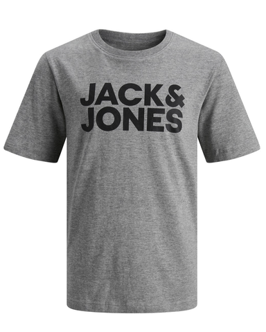 jack and jones junior tshirt grijs 12152730