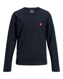 jack and jones long sleeve blauw junior 12173888