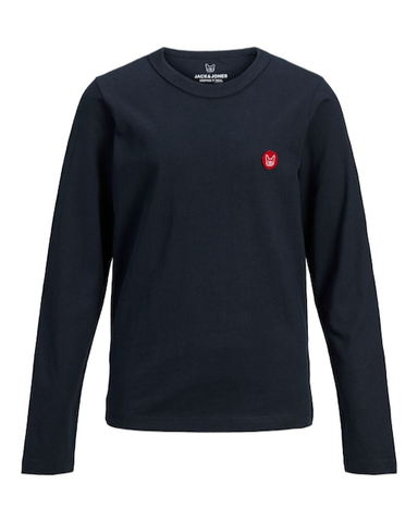 jack and jones long sleeve blauw junior 12173888