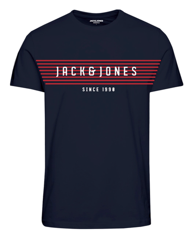 jack and jones t-shirt blauw 12247860 junior