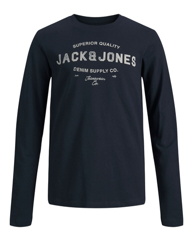 jackandjones-tshirt-junio 12190513 Navy Blazer