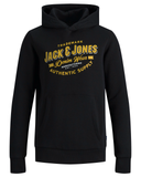 jack jones jongens hoodie zwart 12190422 junior