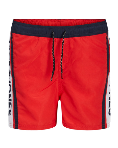 jack jones zwemshort rood blauw 12206185