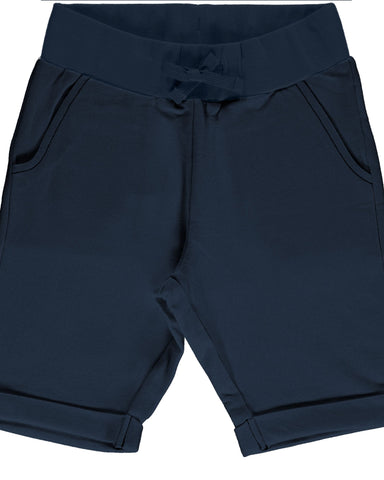 maxomorra short blauw Sweatshorts NAVY