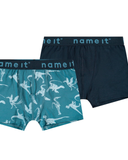 name it boxershort dino blauw petrol 13190237