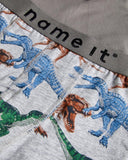 nameit boxershort dino grijs
