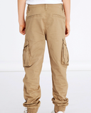nameit cargobroek beige jongen