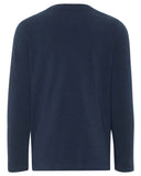 nameit longsleeve blauw popcorn langemouwen