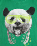name it long sleeve groen panda 13173187
