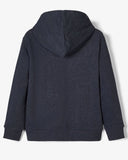name it sweater auto kap grijs 13174938
