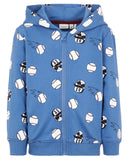 name it sweater rits kap blauw 13169019