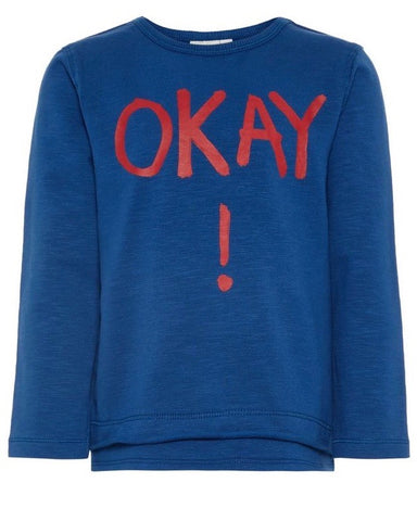 nameit sweatershirt blauw