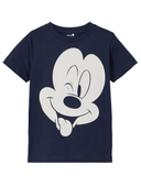 name it t-shirt mini mickey mouse 13182346 blauw