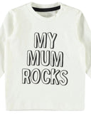 nameit tshirt long sleeve wit my mum rocks 13167311 unisex