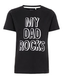 nameit tshirt zwart my dad rocks 13167357