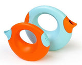 Gieter Vintage blue en Mighty orange