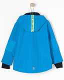 soliver blauw softshell windstopper jas jongen