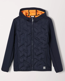 soliver jas jongen blauw softshel 2110004