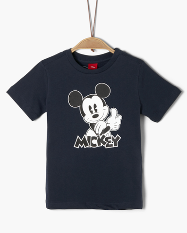 soliver tshirt mickey mouse blauw 32.6274