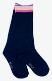 someone kniekousen PANTY SG 81 H blauw streep
