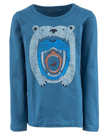 stonesandbones longsleeve Skipper FOOD CHAIN blue