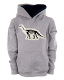 stones and bones sweater hoodie Florida BRONTOSAURUS grey 29702 grijs